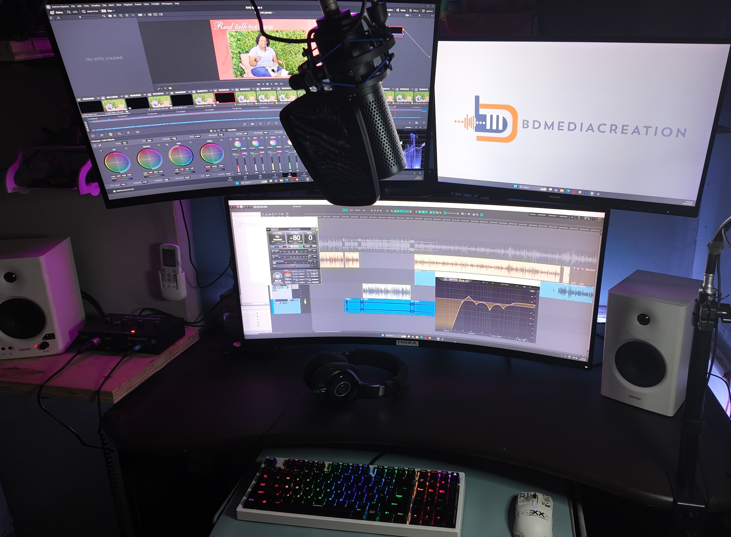 Podcast Editing Setup